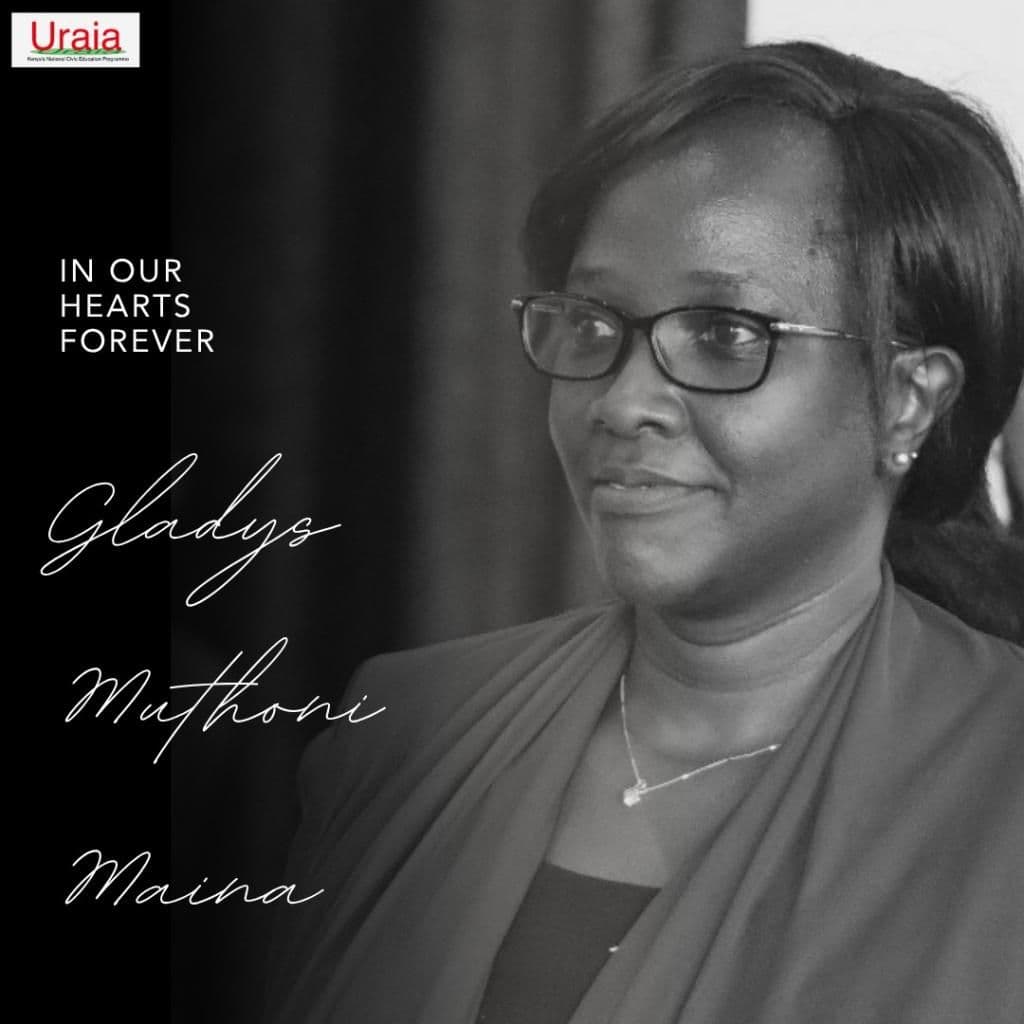 Cover image for Gladys Muthoni Maina